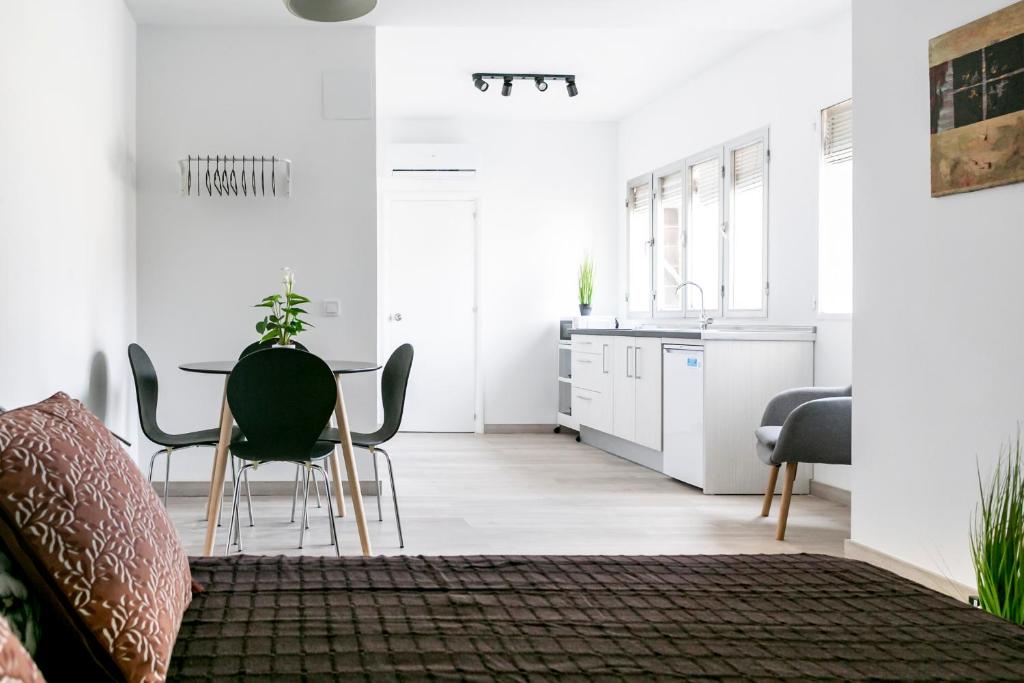 Kuchyňa alebo kuchynka v ubytovaní Alameda Principal FreshApartments