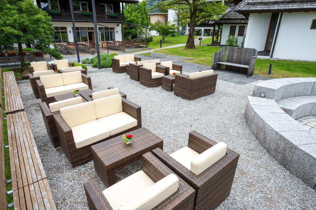 Posezení v ubytování Hotel Alpenblick