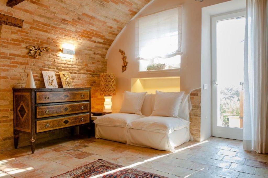 Część wypoczynkowa w obiekcie MarcheAmore - Torre da Bora, Luxury Medieval Tower