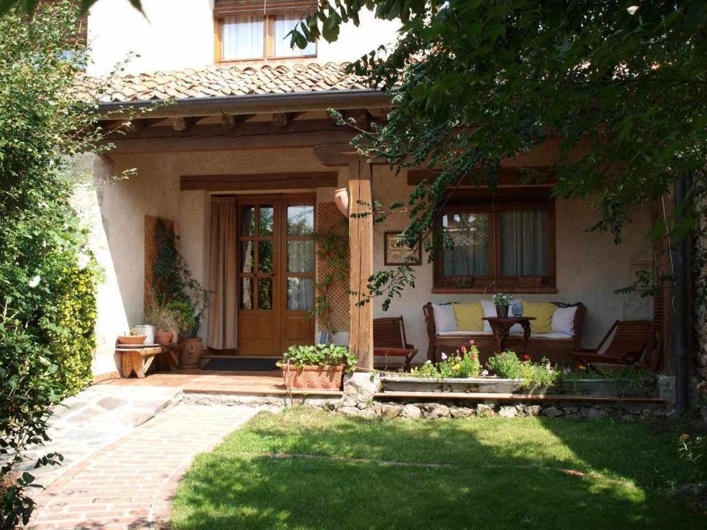 Zahrada ubytování Agroturismo El Mirador de la Cigüeña