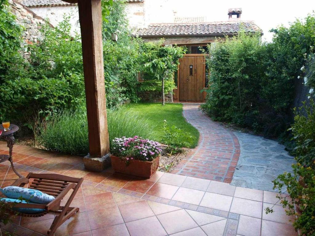 Zahrada ubytování Agroturismo El Mirador de la Cigüeña