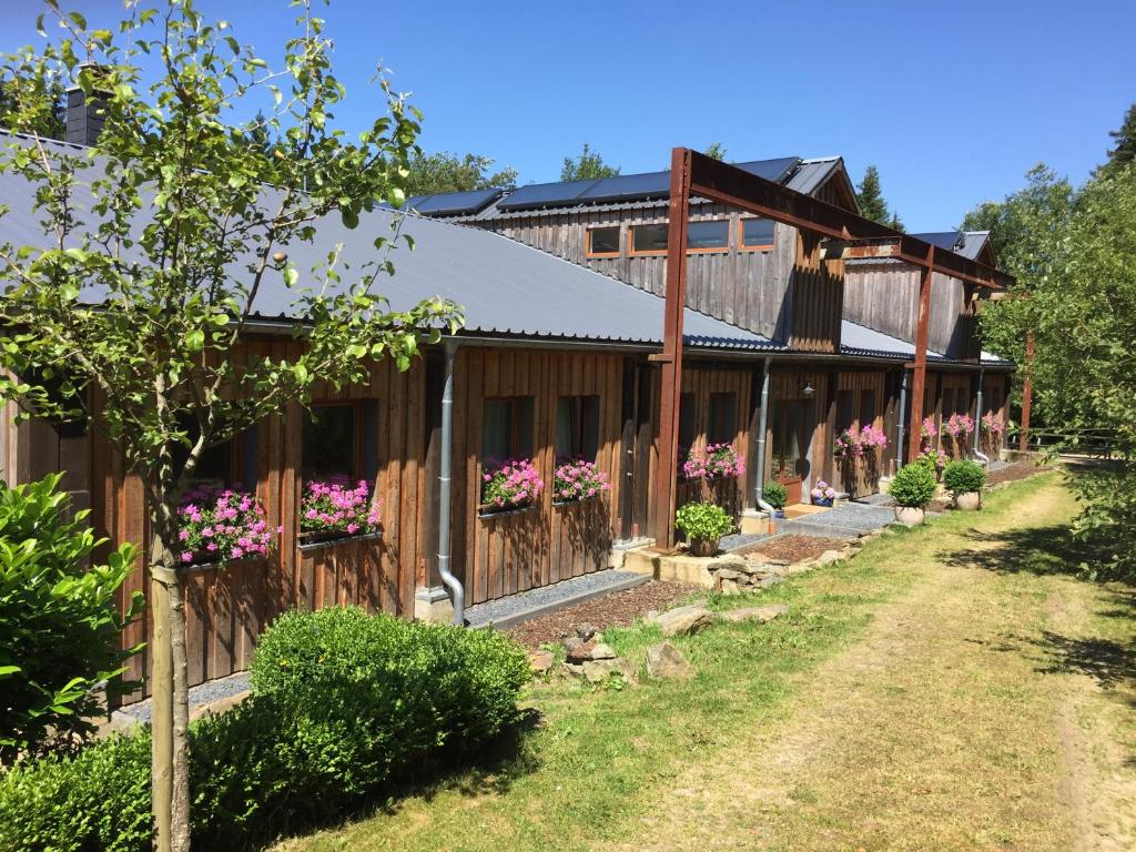 Zahrada ubytování B&B Alte Sägemühle Schlommefurth