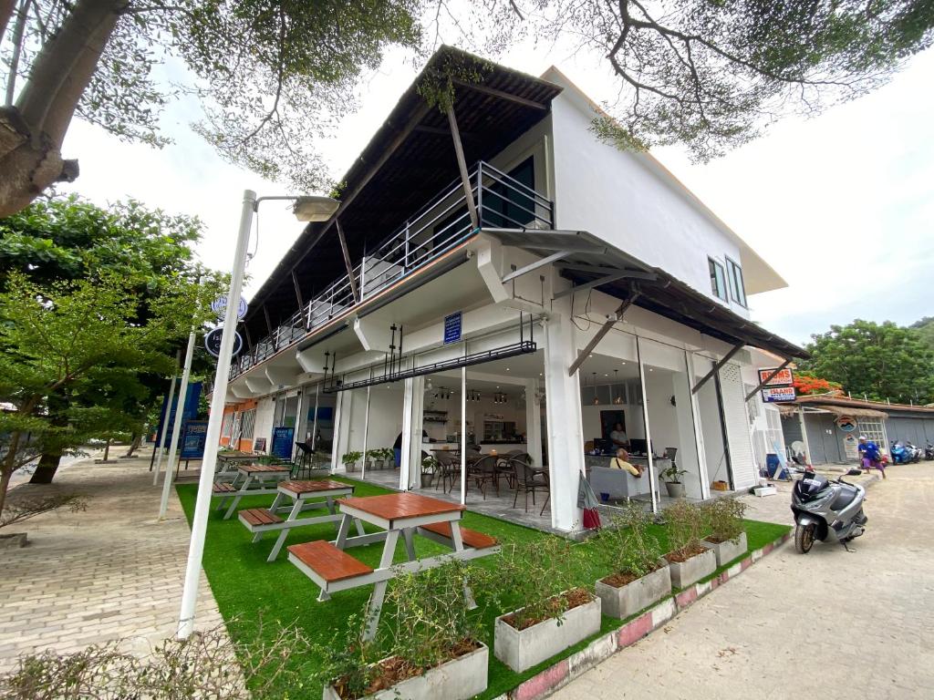 Budova, kde se hotel nachází