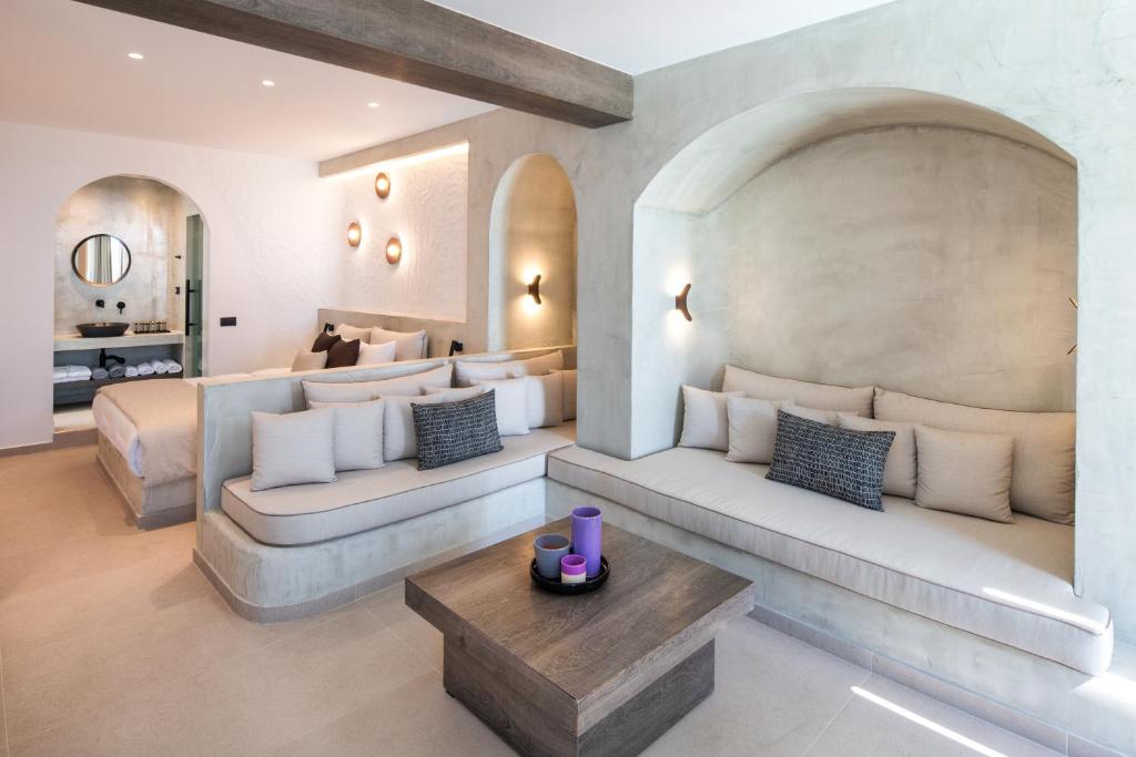 Posezení v ubytování Gonia Residences