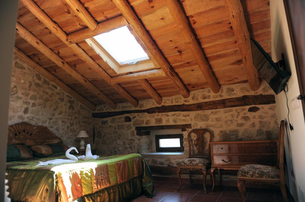 Posezení v ubytování Hotel Rural El Labrador