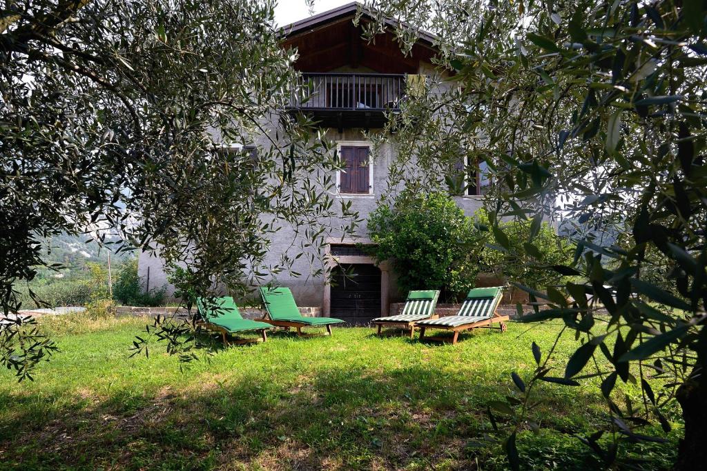 Vonkajšia záhrada v ubytovaní Residenza Mariella