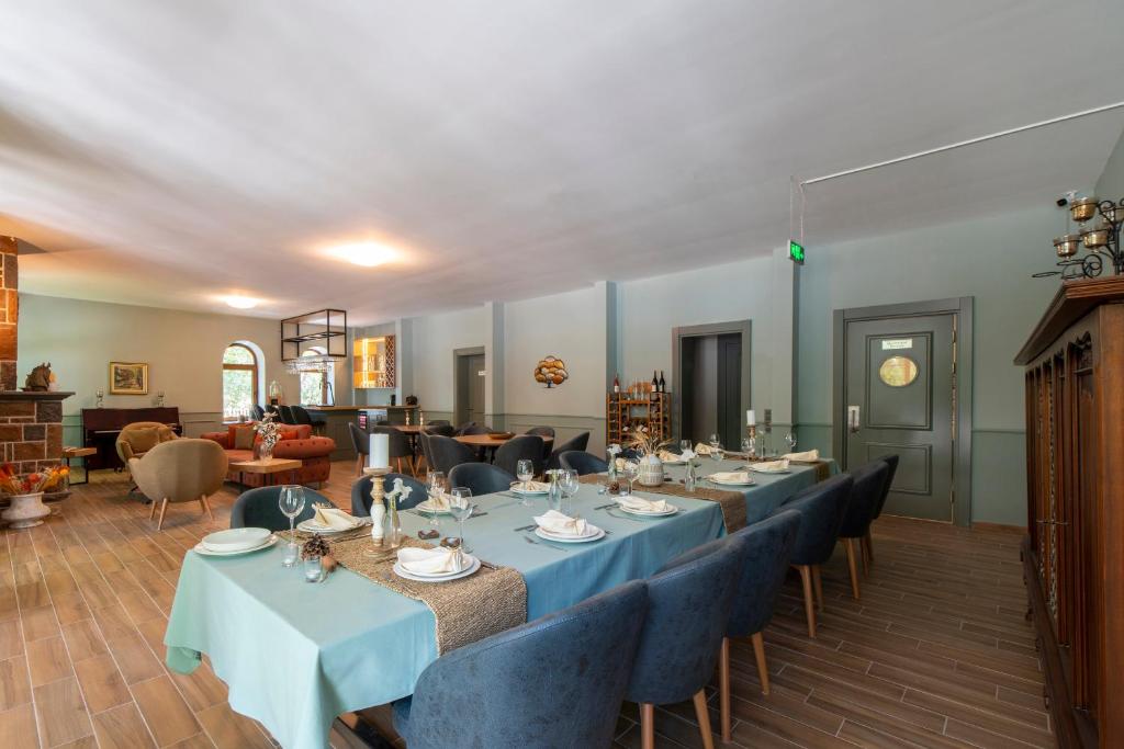 Posezení v ubytování SUNOLUS VINEYARDHOUSe