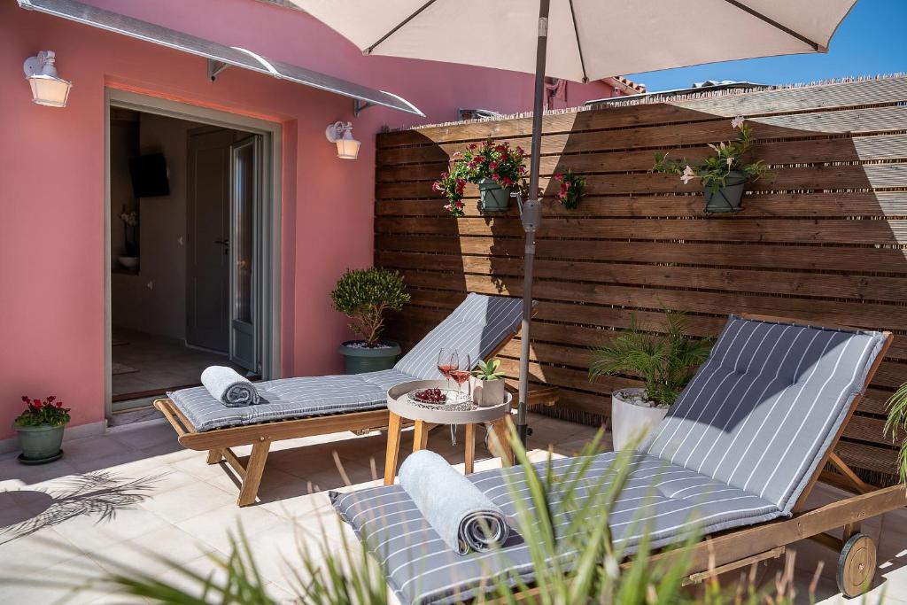 Siseõu või muu väliala majutusasutuses Viaggio Elegant Rooms