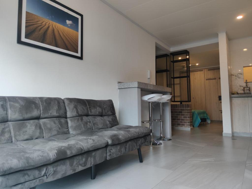 Posezení v ubytování WAIKI APARTAMENTOS IBAGUE well located and modern