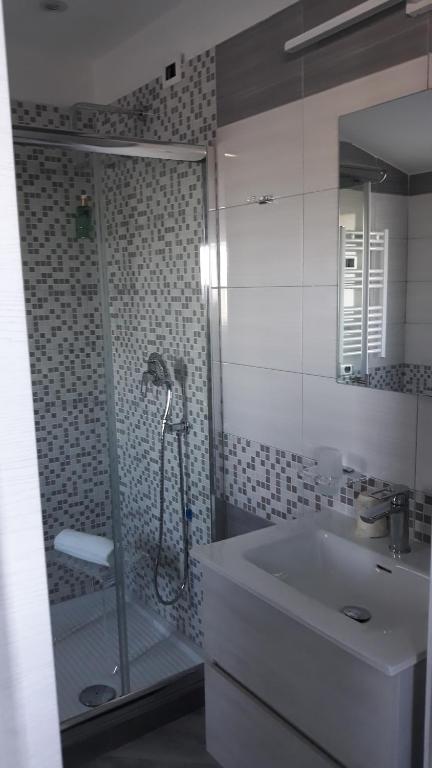 Kúpeľňa v ubytovaní Hotel Calypso