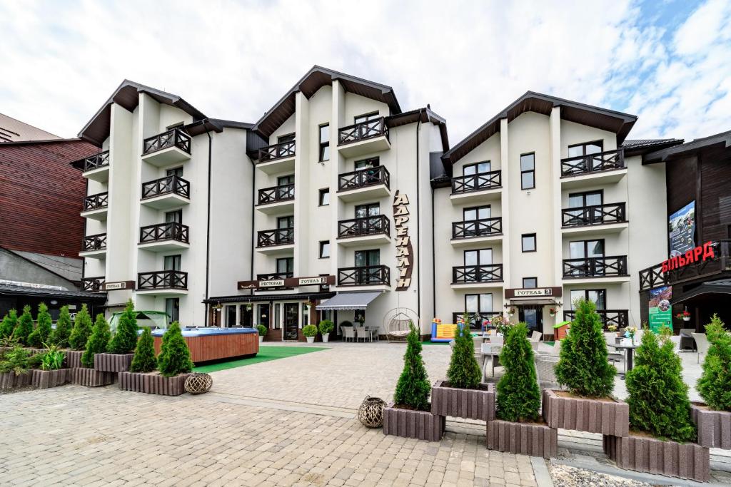 Budova, kde se hotel nachází