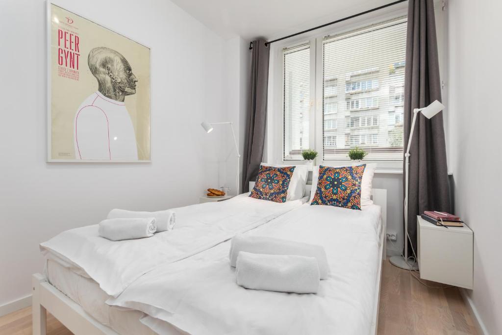 Posteľ alebo postele v izbe v ubytovaní Królewska 43 by Homeprime