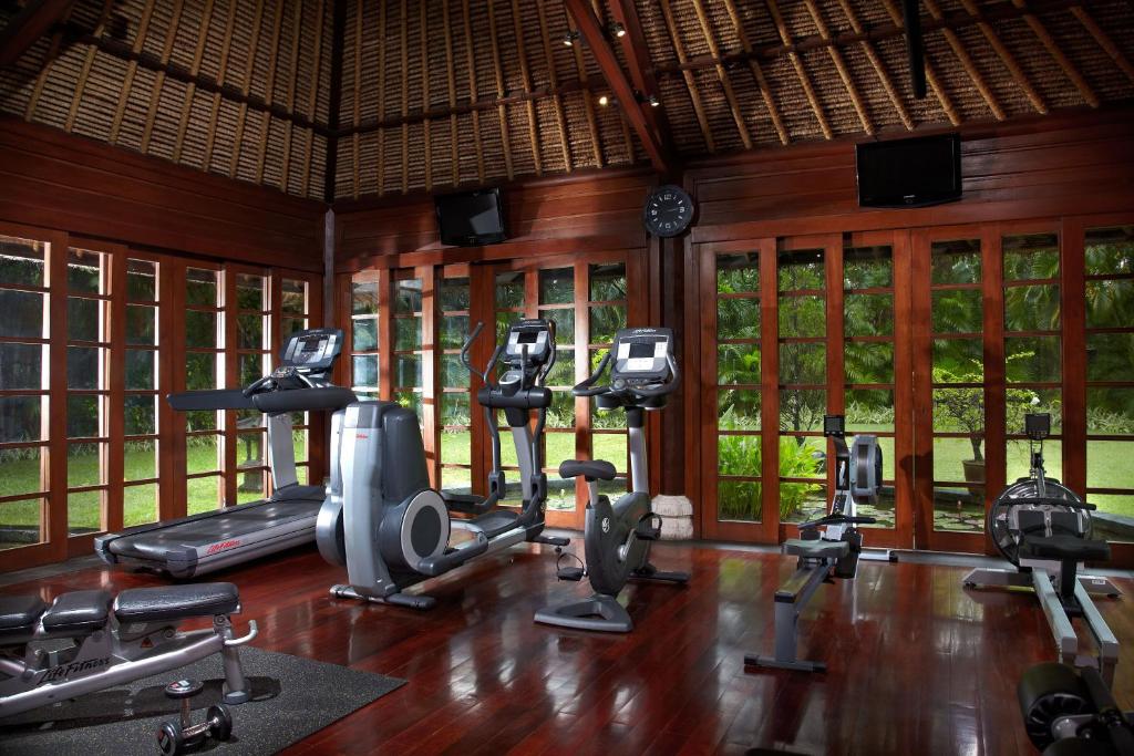 Fitness centrum a/nebo fitness zařízení v ubytování The Oberoi Beach Resort, Bali