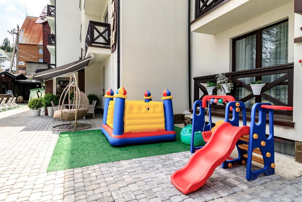 Herní místnost nebo prostor pro děti v ubytování Hotel Adrenalin