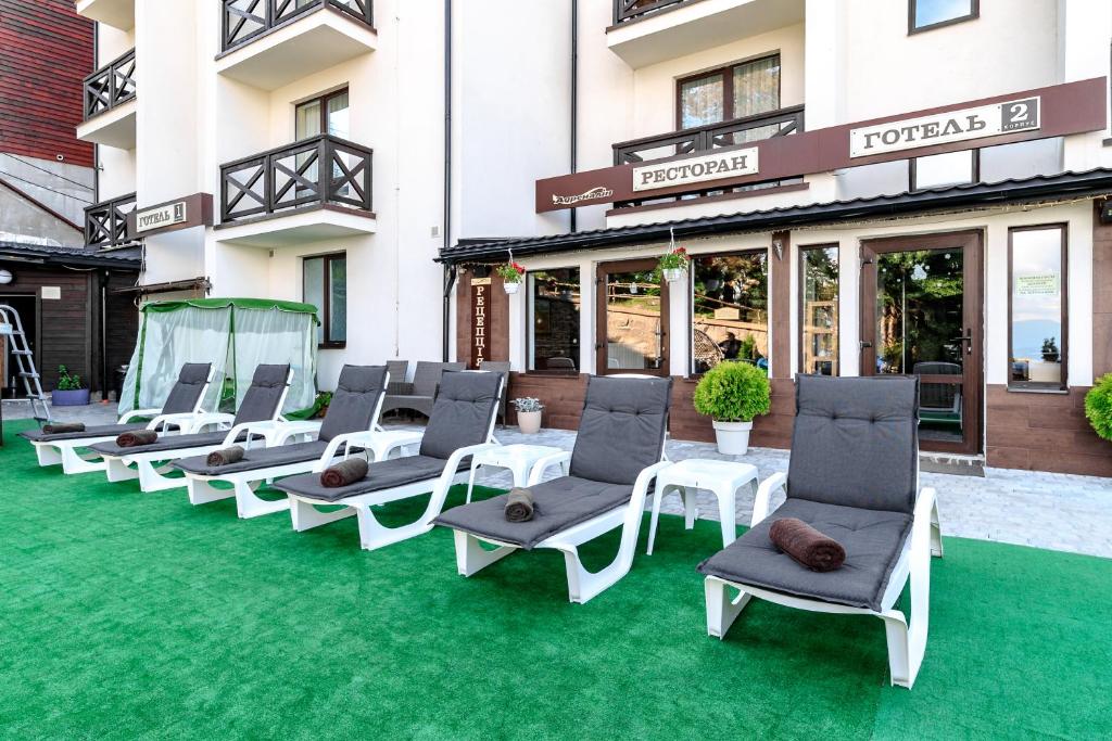 Budova, kde se hotel nachází