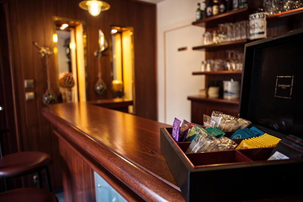 Nápoje v ubytování Hotel Le Branhoc - Brit Hotel Auray