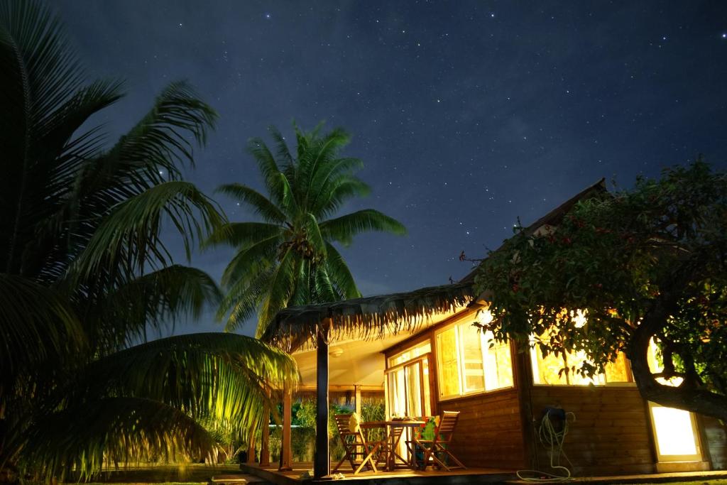 Zahrada ubytování Bungalow Bali Hai