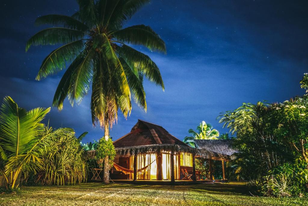 Zahrada ubytování Bungalow Bali Hai