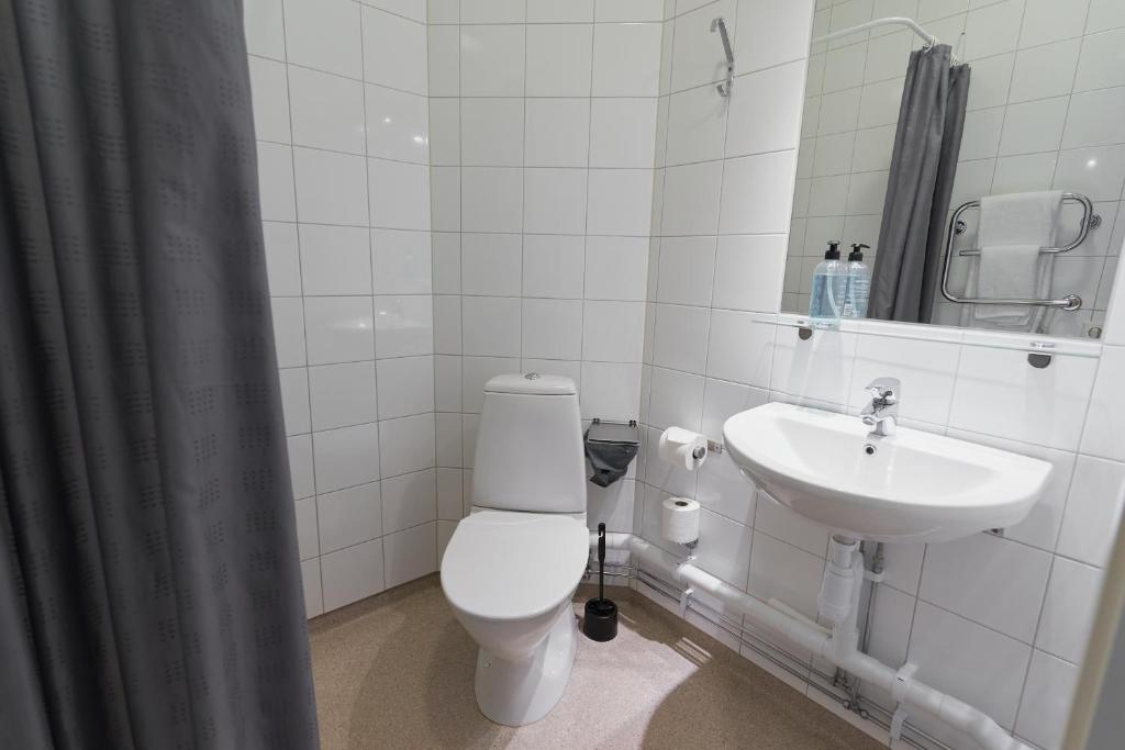 Koupelna v ubytování Slagsta Gate Hotell