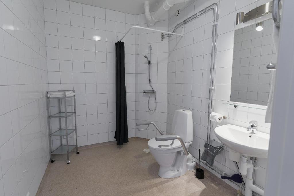 Koupelna v ubytování Slagsta Gate Hotell