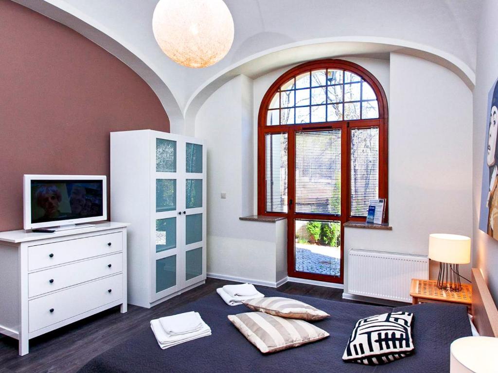 TV a/nebo společenská místnost v ubytování Willa Józefina - Mini Spa & Family Fun