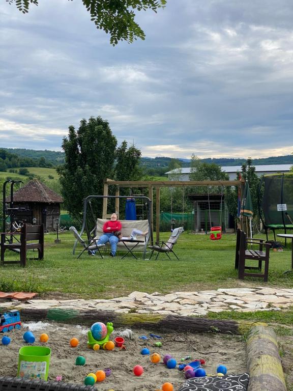 Herní místnost nebo prostor pro děti v ubytování Holiday Home Rodjak sa sela