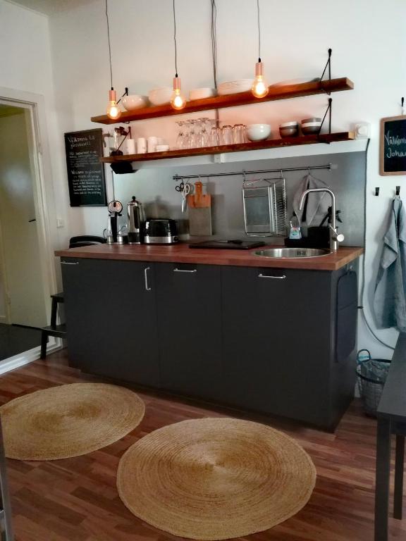 Cucina o angolo cottura di Gårdshuset