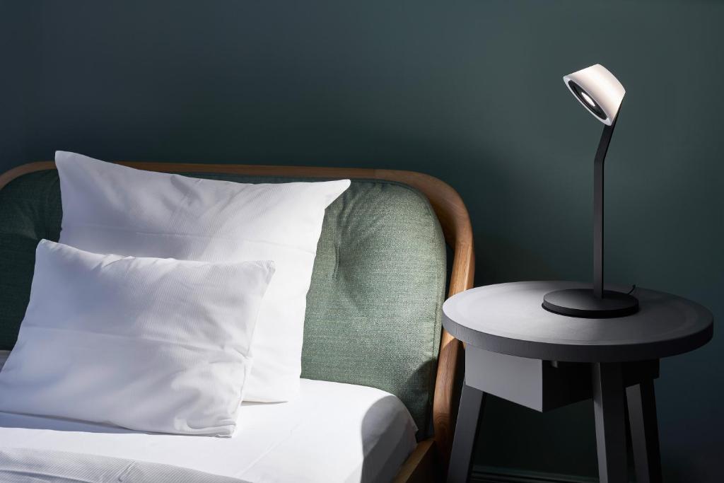 Posezení v ubytování stilwerk Hotel Heimhude