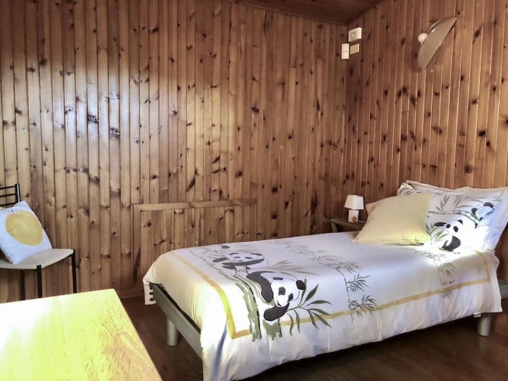 Posteľ alebo postele v izbe v ubytovaní La Luna nel bosco