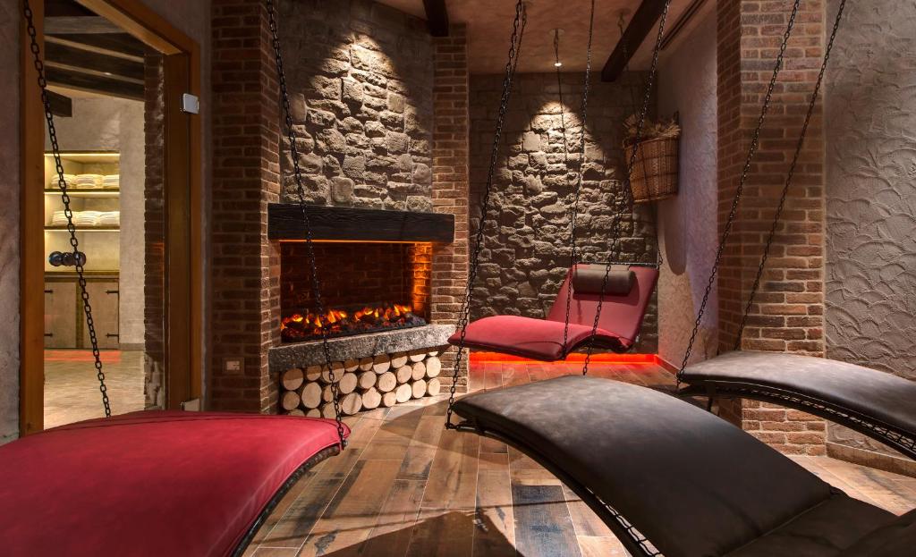 Posedenie v ubytovaní Tritone LUXURY HOTEL THERMAE & SPA