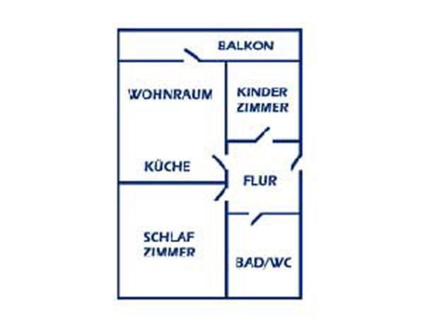 Půdorys ubytování Wagnerhof