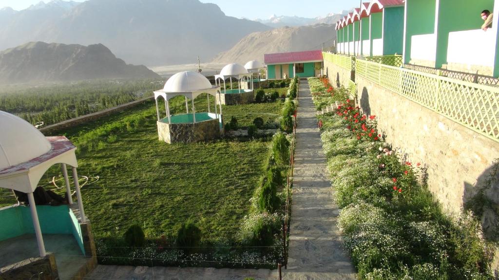 Üldine mäevaade või majutusasutusest Hotel Mountain Lodge Skardu pildistatud vaade
