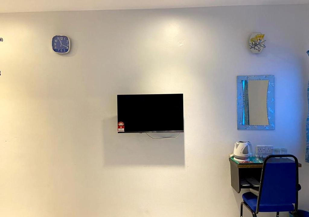TV a/nebo společenská místnost v ubytování Hotel EC Double Star KLIA 1-KLIA 2