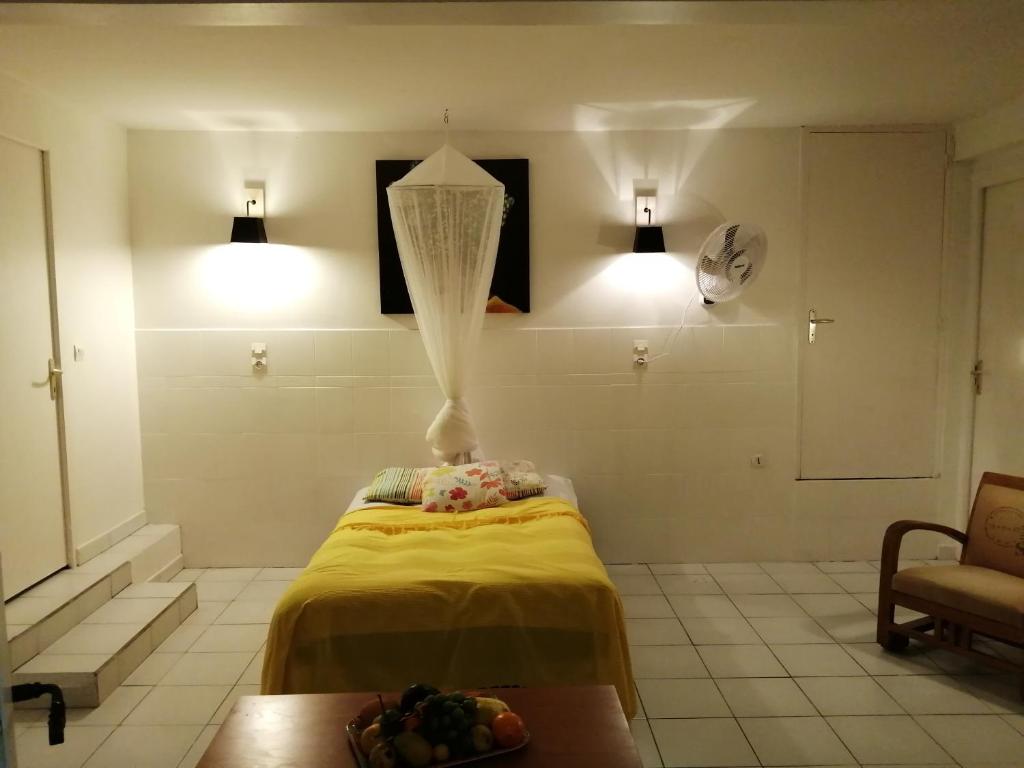 Lázně a/nebo wellness v ubytování Rose Phœnix rez-de-jardin piscine et vue mer