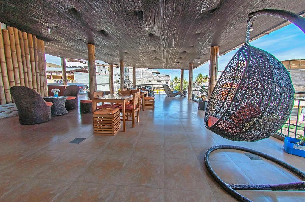 Posezení v ubytování Hostal Costa del Pacifico