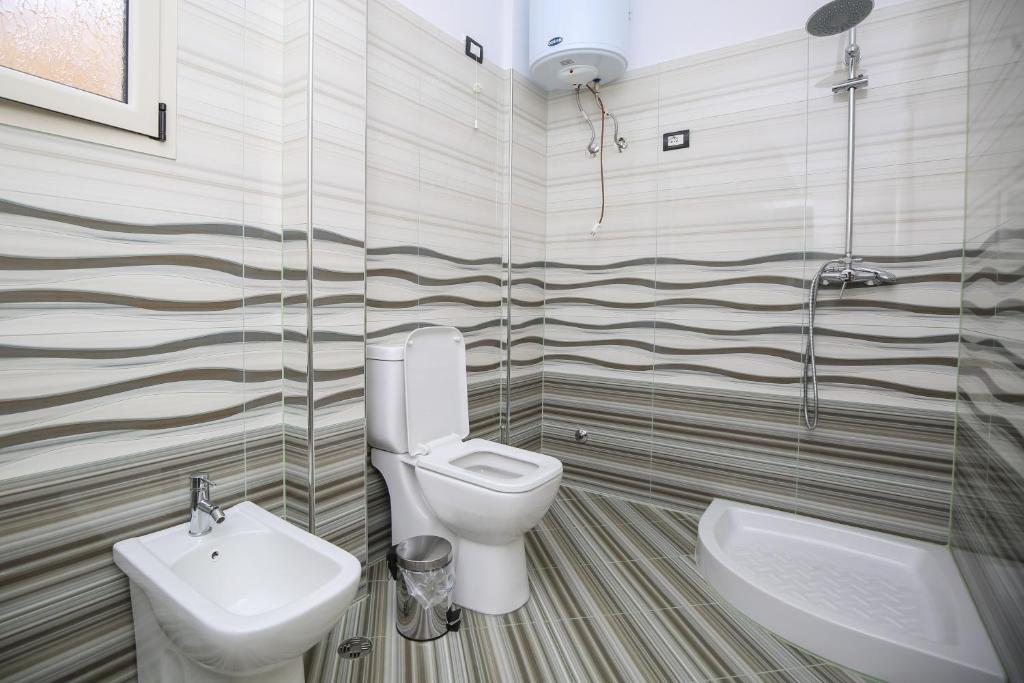 Koupelna v ubytování Hotel Vila Stefa