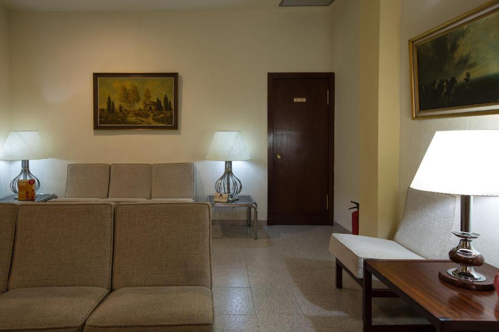 Posezení v ubytování Hotel Riviera