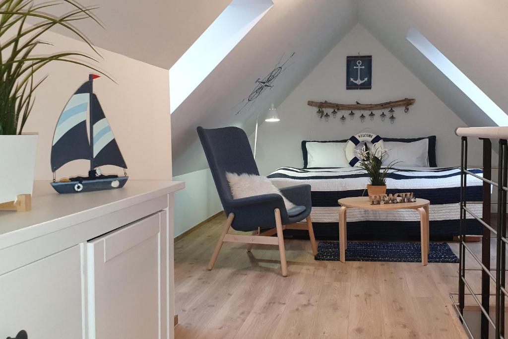 Posedenie v ubytovaní Apartament Comfort