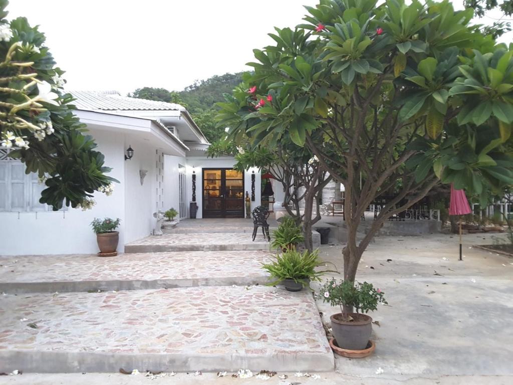 Zahrada ubytování โรสชาเลต์ Rose Chalet