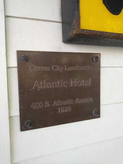 Certifikát, hodnocení, plakát nebo jiný dokument vystavený v ubytování Atlantic Hotel, Inc