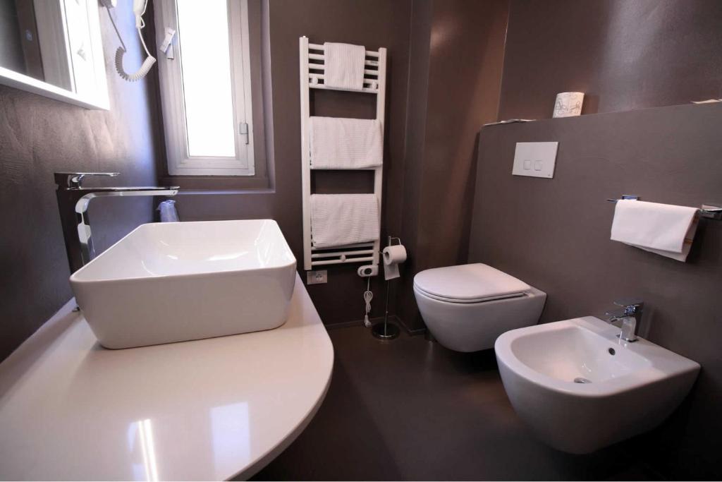 Kúpeľňa v ubytovaní Hotel Vittoria