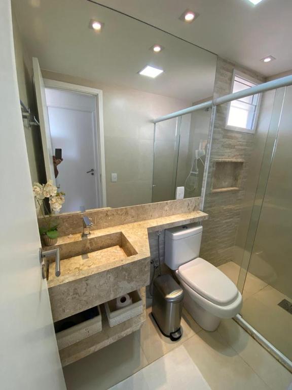  Apartamento 100% climatizado com varanda gourmet