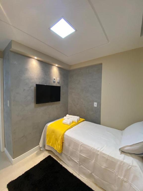  Apartamento 100% climatizado com varanda gourmet