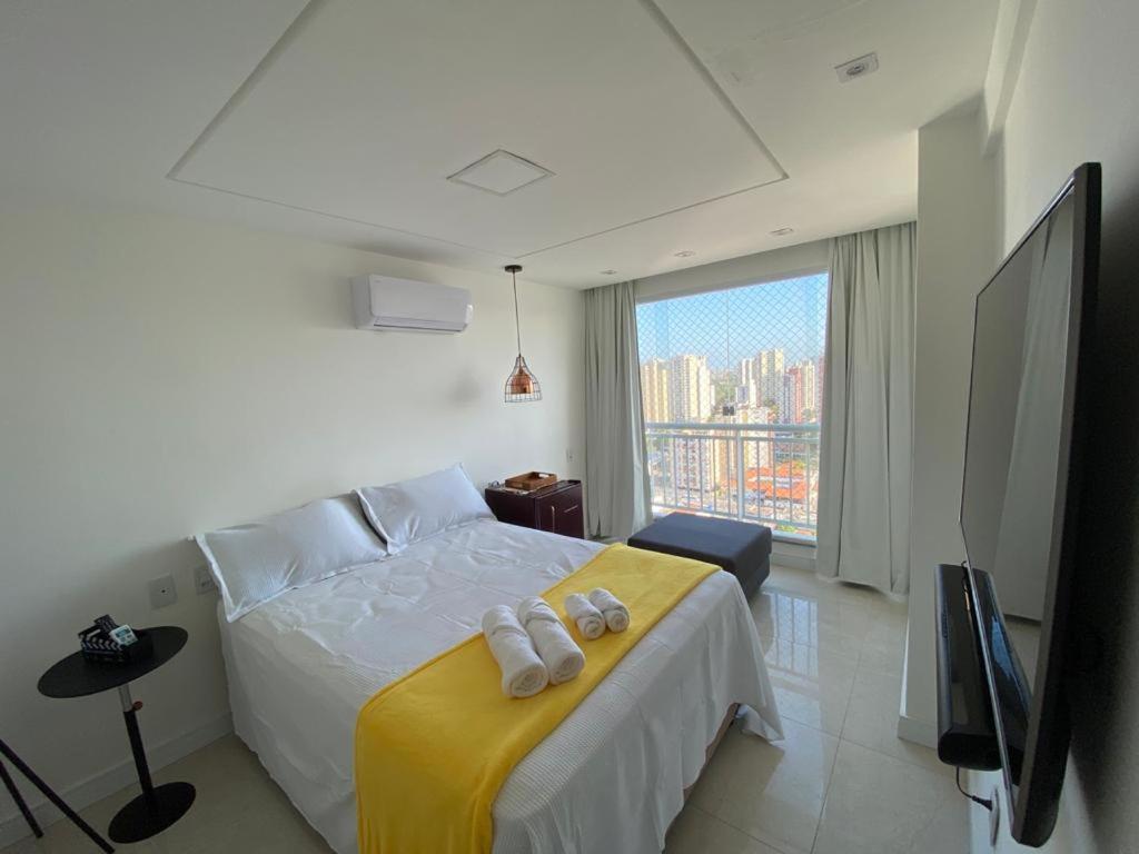  Apartamento 100% climatizado com varanda gourmet