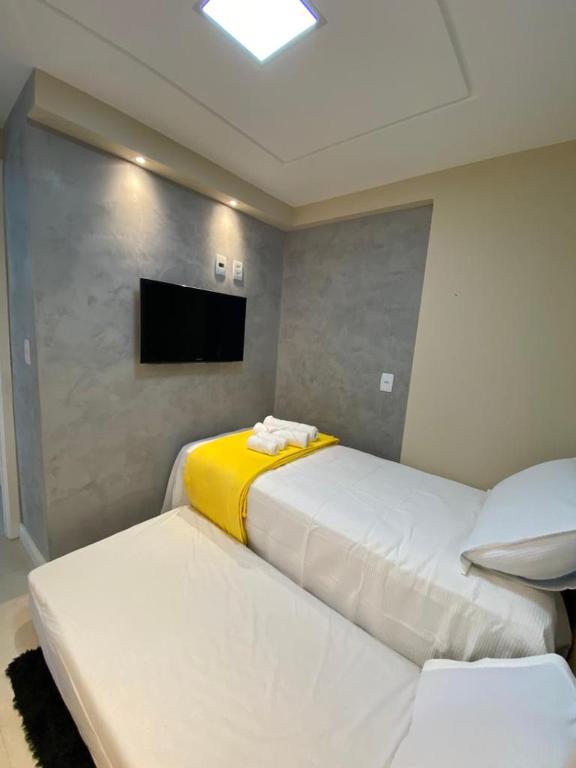  Apartamento 100% climatizado com varanda gourmet