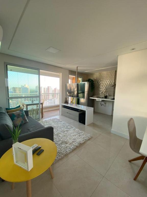  Apartamento 100% climatizado com varanda gourmet