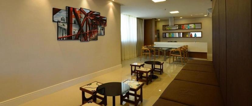  Apartamento 100% climatizado com varanda gourmet