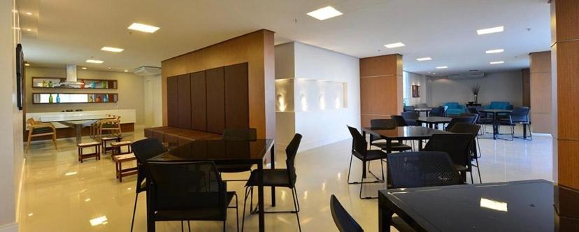  Apartamento 100% climatizado com varanda gourmet