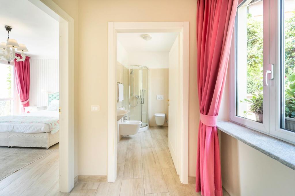 Koupelna v ubytování Borgo Vecchio Locanda di Charme