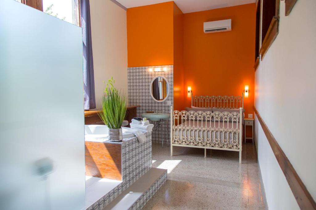 Posezení v ubytování School 31 Lofts